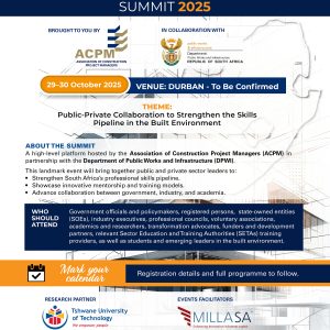 INAUGURAL ASSOCIATION OF CONSTRUCTION PROJECT MANAGERS SUMMIT (MEMBERS)
